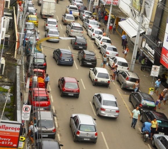 Carros não poderão circular pela Cinquentenário no dia 21 de maio (foto Pedro Augusto)