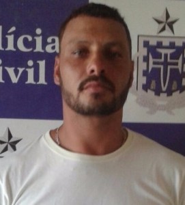 Vinícius foi preso por estupro de vulnerável (Foto PC-BA).